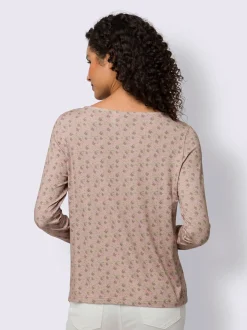 Linea Tesini T-Shirts<T-shirt à manches longues qualité viscose douce