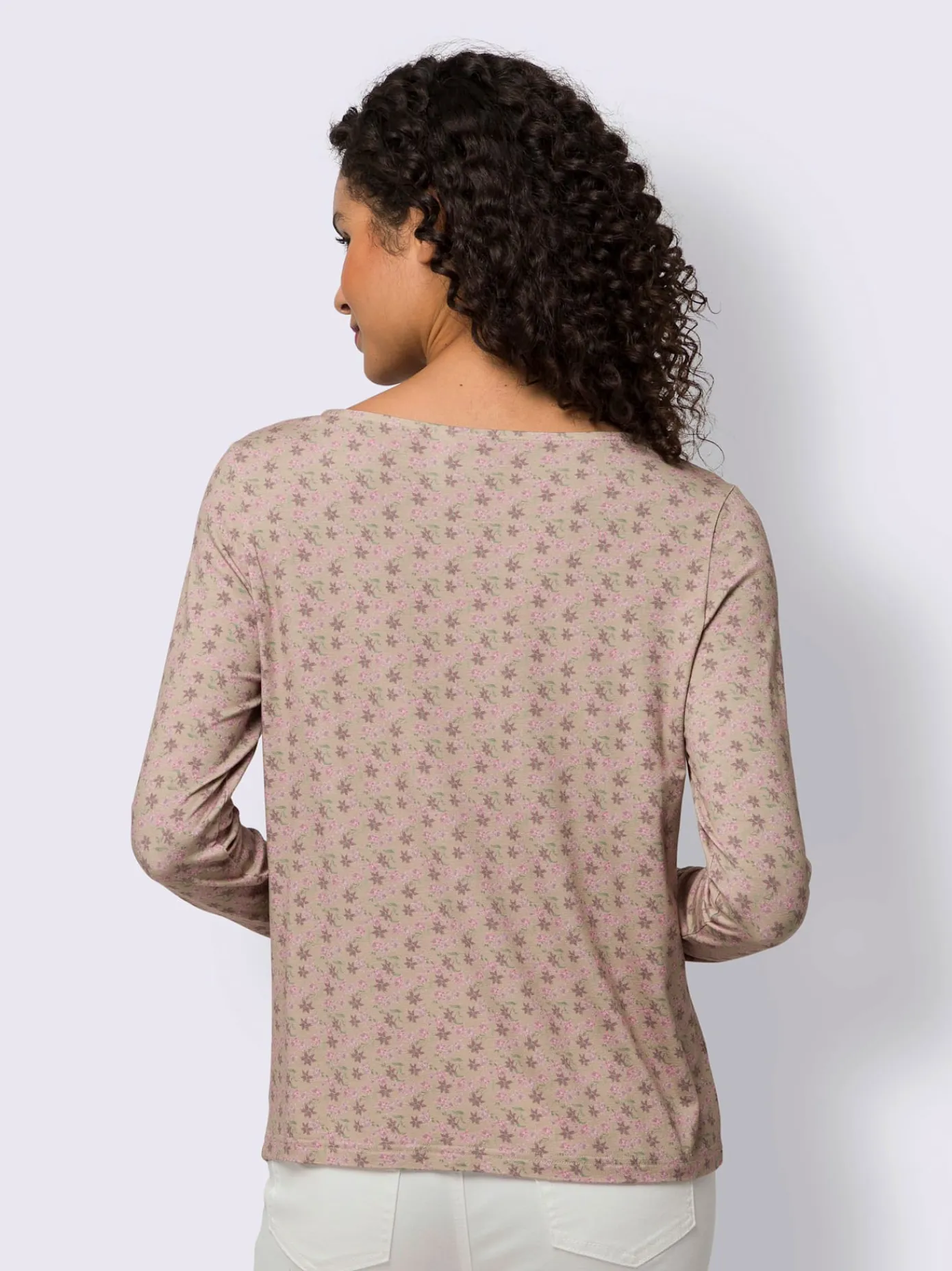 Linea Tesini T-Shirts<T-shirt à manches longues qualité viscose douce