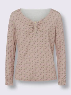 Linea Tesini T-Shirts<T-shirt à manches longues qualité viscose douce