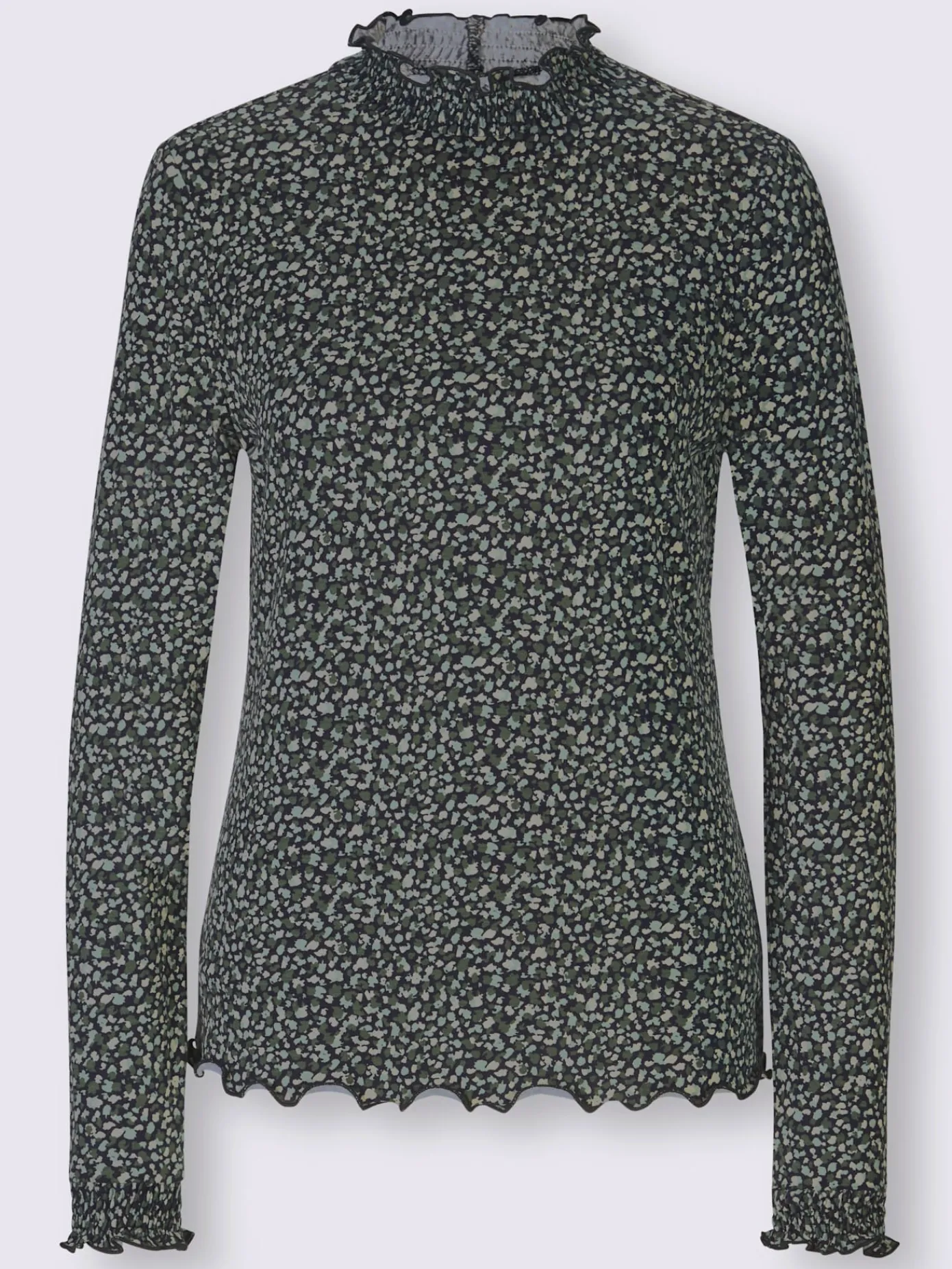 Linea Tesini T-Shirts<T-shirt à manches longues ravissant tissu imprimé