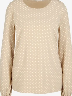 Linea Tesini T-Shirts<T-shirt à manches longues superbe motif à pois