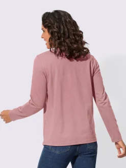 Collection L T-Shirts<T-shirt à manches longues un basique facile à assortir