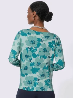 Creation L T-Shirts<T-shirt à manches longues viscose