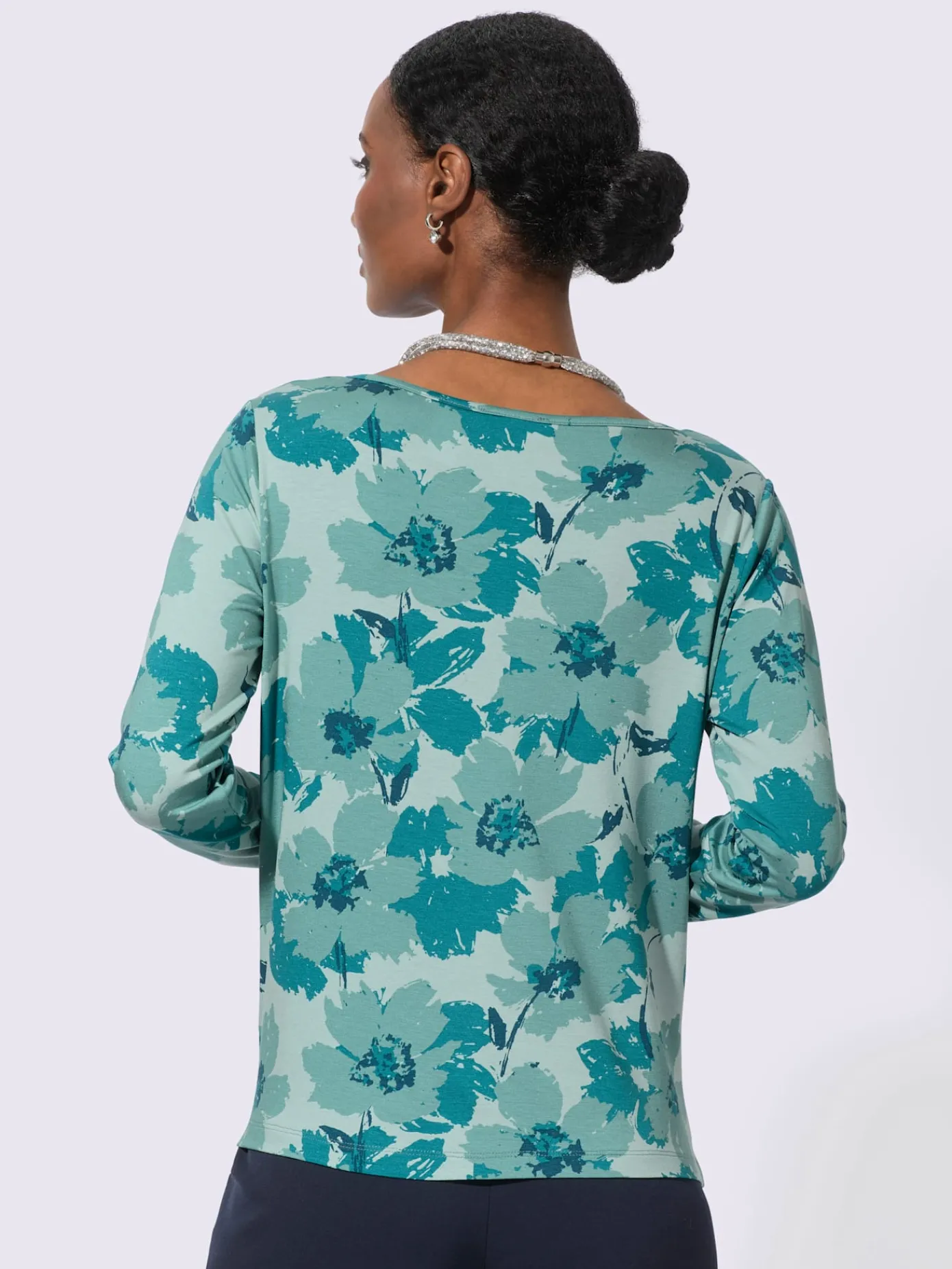 Creation L T-Shirts<T-shirt à manches longues viscose