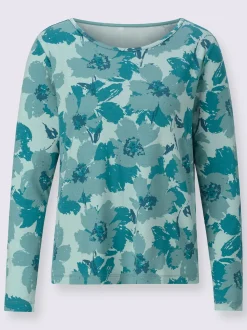 Creation L T-Shirts<T-shirt à manches longues viscose