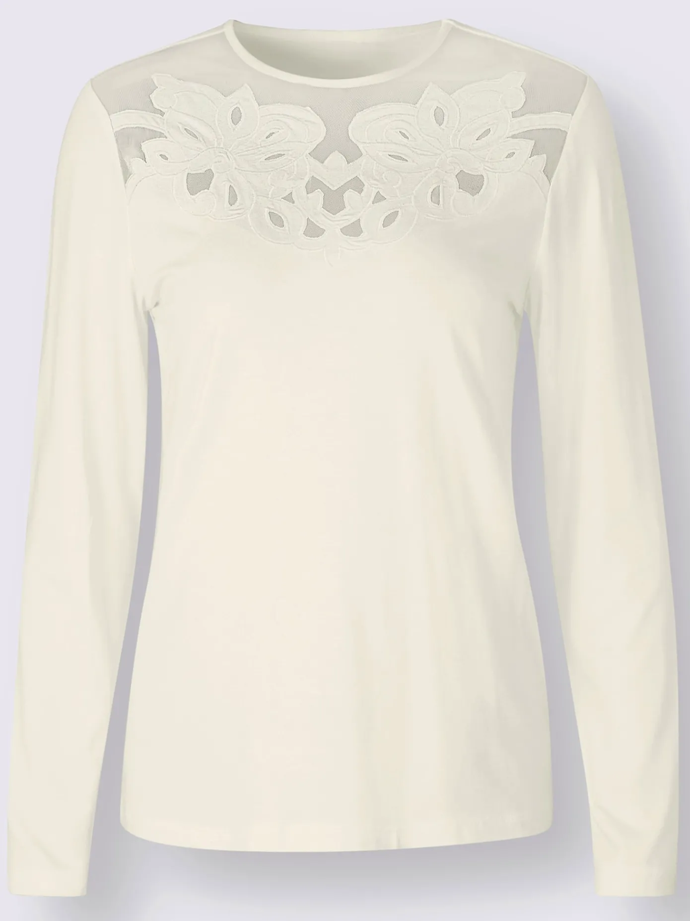 Creation L T-Shirts<T-shirt à manches longues viscose