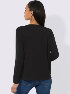 Creation L T-Shirts<T-shirt à manches longues viscose