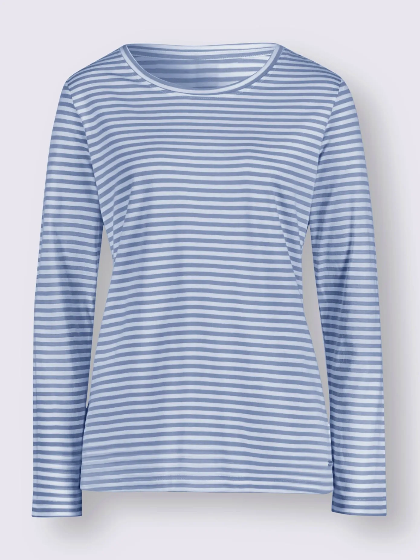 Collection L T-Shirts<T-shirt à rayures 50% coton