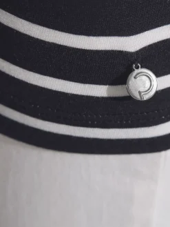 CREATION L PREMIUM T-Shirts<T-shirt à rayures 95% modal