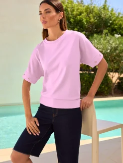 Rick Cardona T-Shirts<T-shirt ample élégants rivets fantaisie