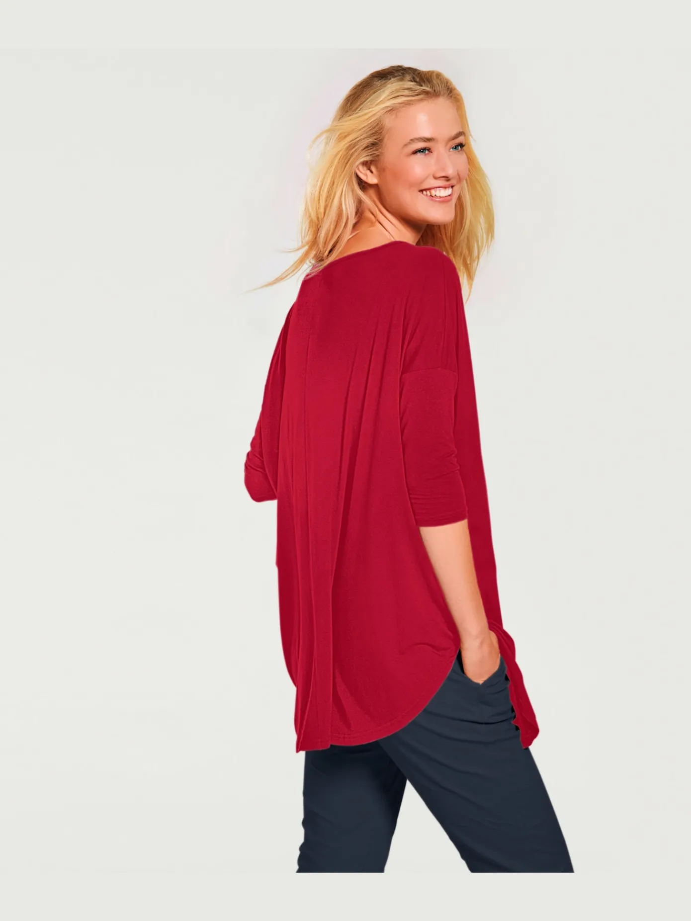 Linea Tesini T-Shirts<T-shirt ample look sportif décontracté