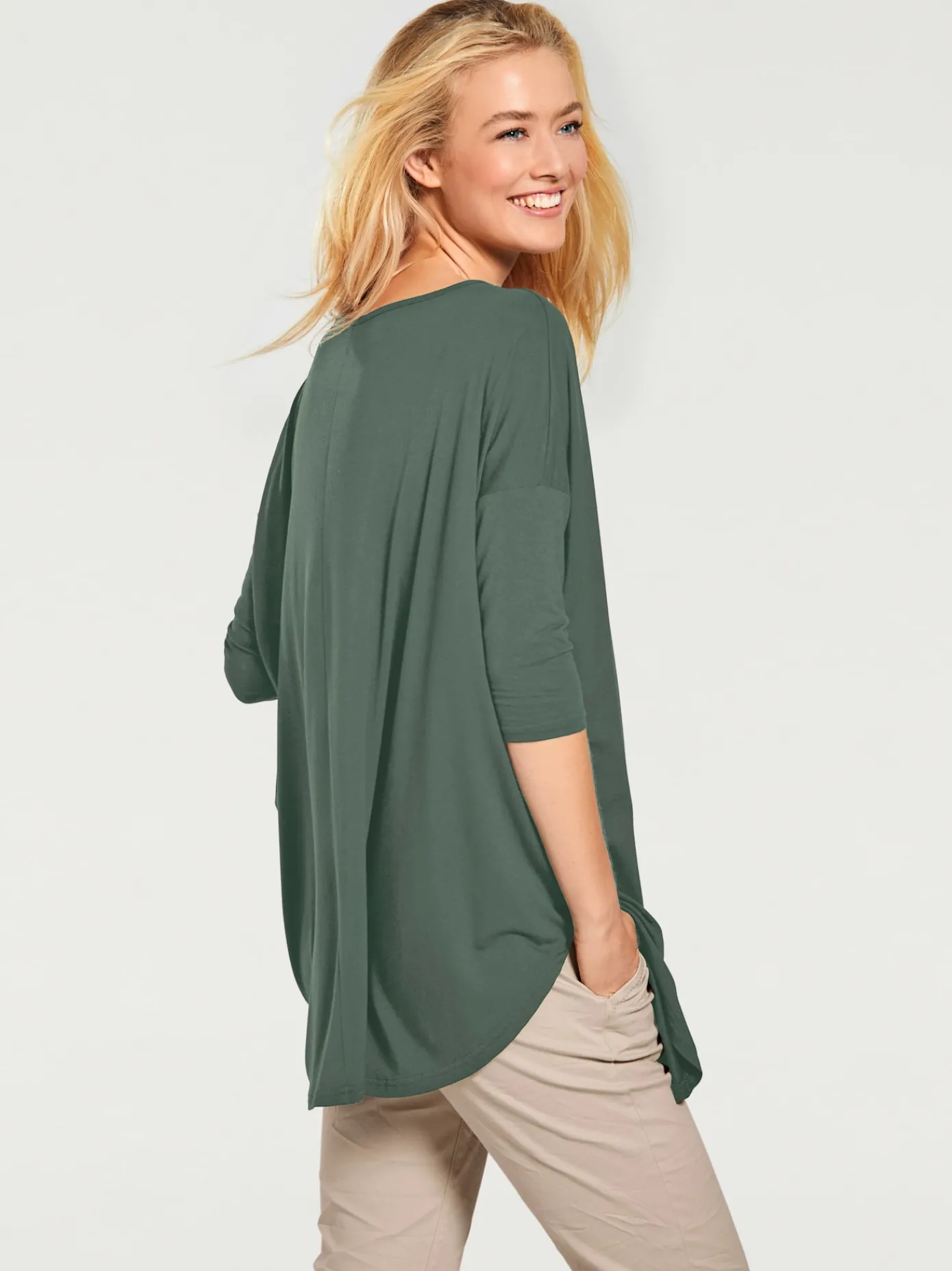 Linea Tesini T-Shirts<T-shirt ample look sportif décontracté