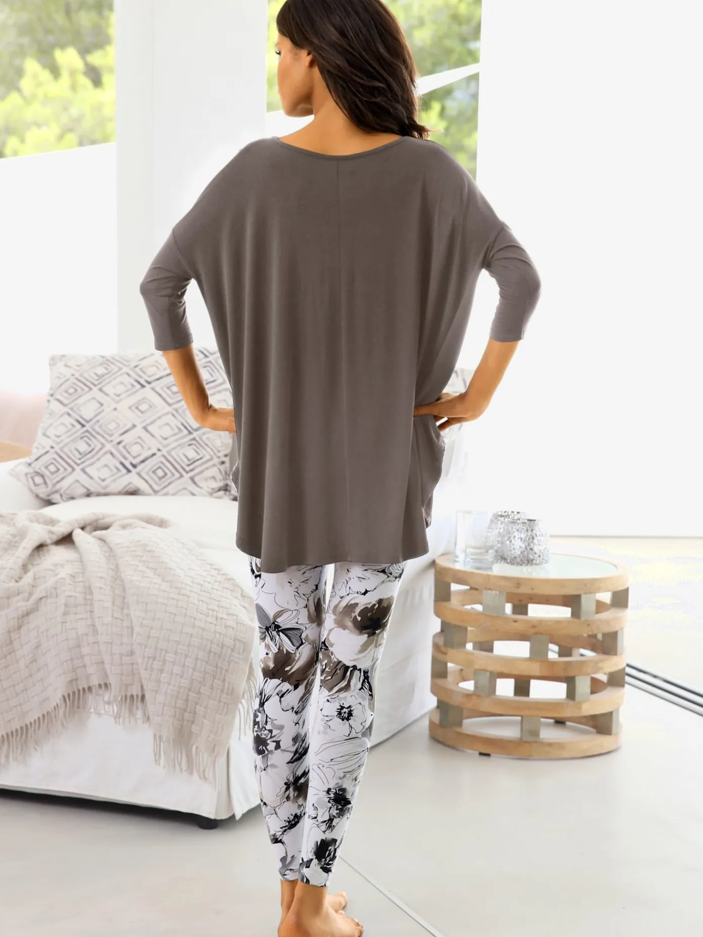 Linea Tesini T-Shirts<T-shirt ample look sportif décontracté