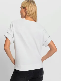 Rick Cardona Tenues De Détente|Pulls<T-shirt ample qualité jacquard structurée