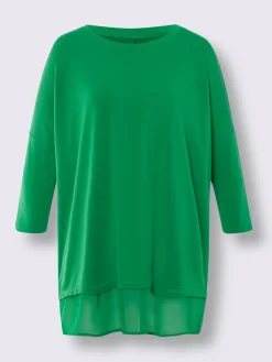 Linea Tesini T-Shirts<T-shirt ample tissu léger à l'ourlet