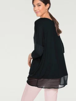 Linea Tesini T-Shirts<T-shirt ample tissu léger à l'ourlet