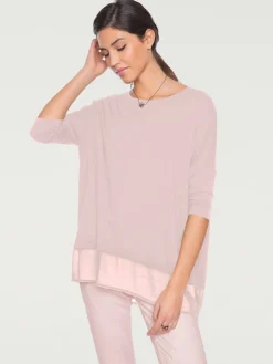 Linea Tesini T-Shirts<T-shirt ample tissu léger à l'ourlet