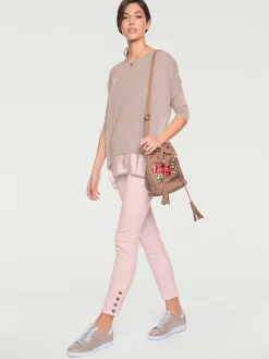 Linea Tesini T-Shirts<T-shirt ample tissu léger à l'ourlet