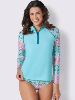 Maillots De Bain<T-shirt anti-uv protection anti-uv