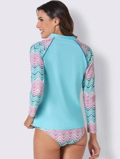 Maillots De Bain<T-shirt anti-uv protection anti-uv