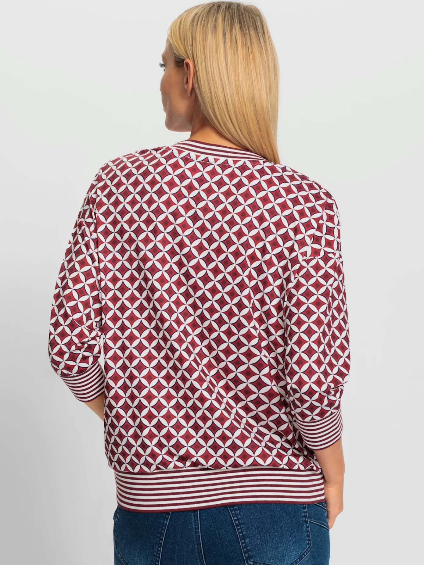 Rick Cardona T-Shirts<T-shirt bords-côtes rayés