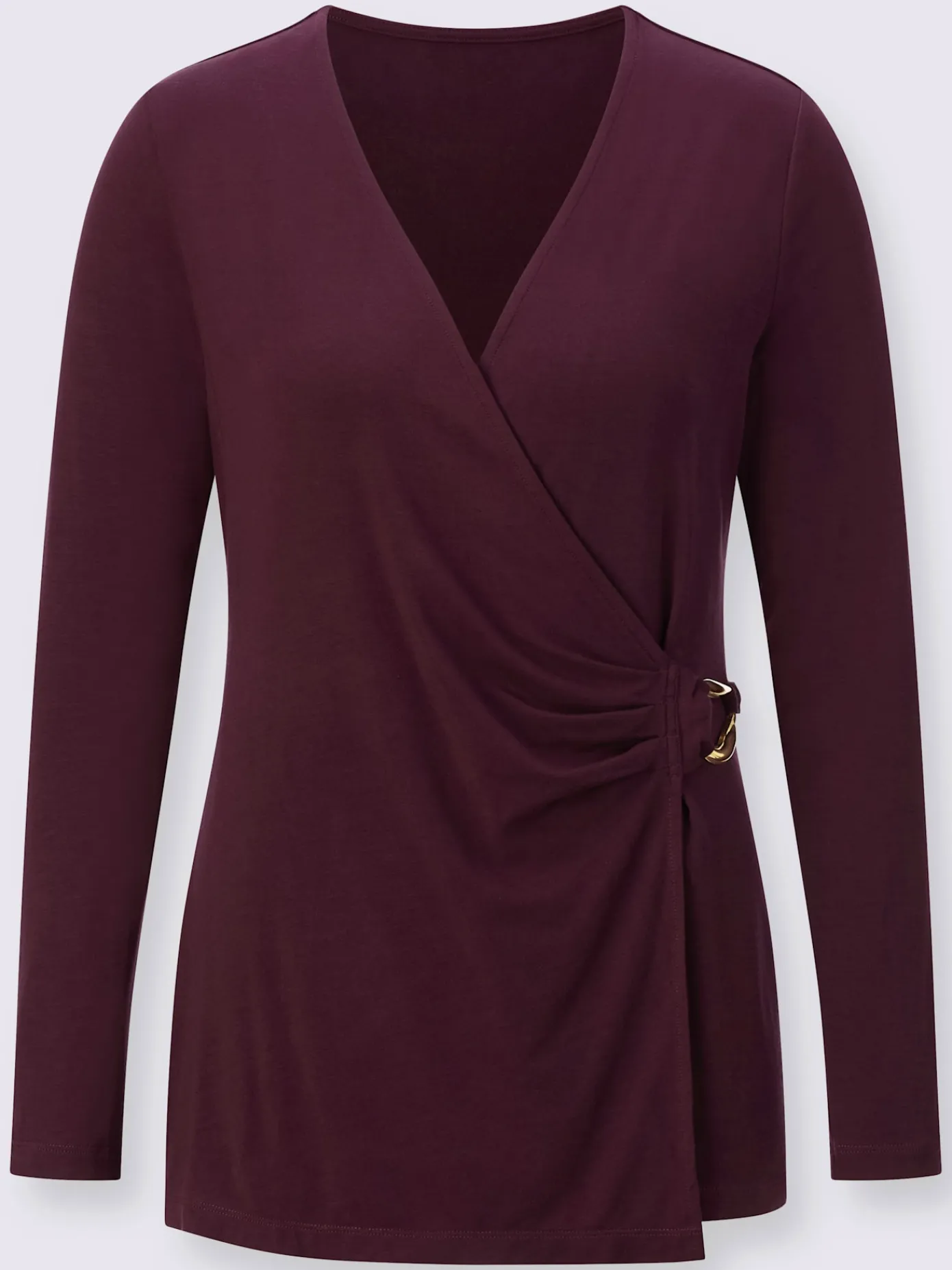 Creation L T-Shirts<T-shirt cache-cœur 96% lyocell (tencel)