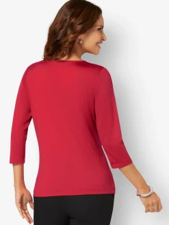 T-Shirts<T-shirt cache-cœur tactel