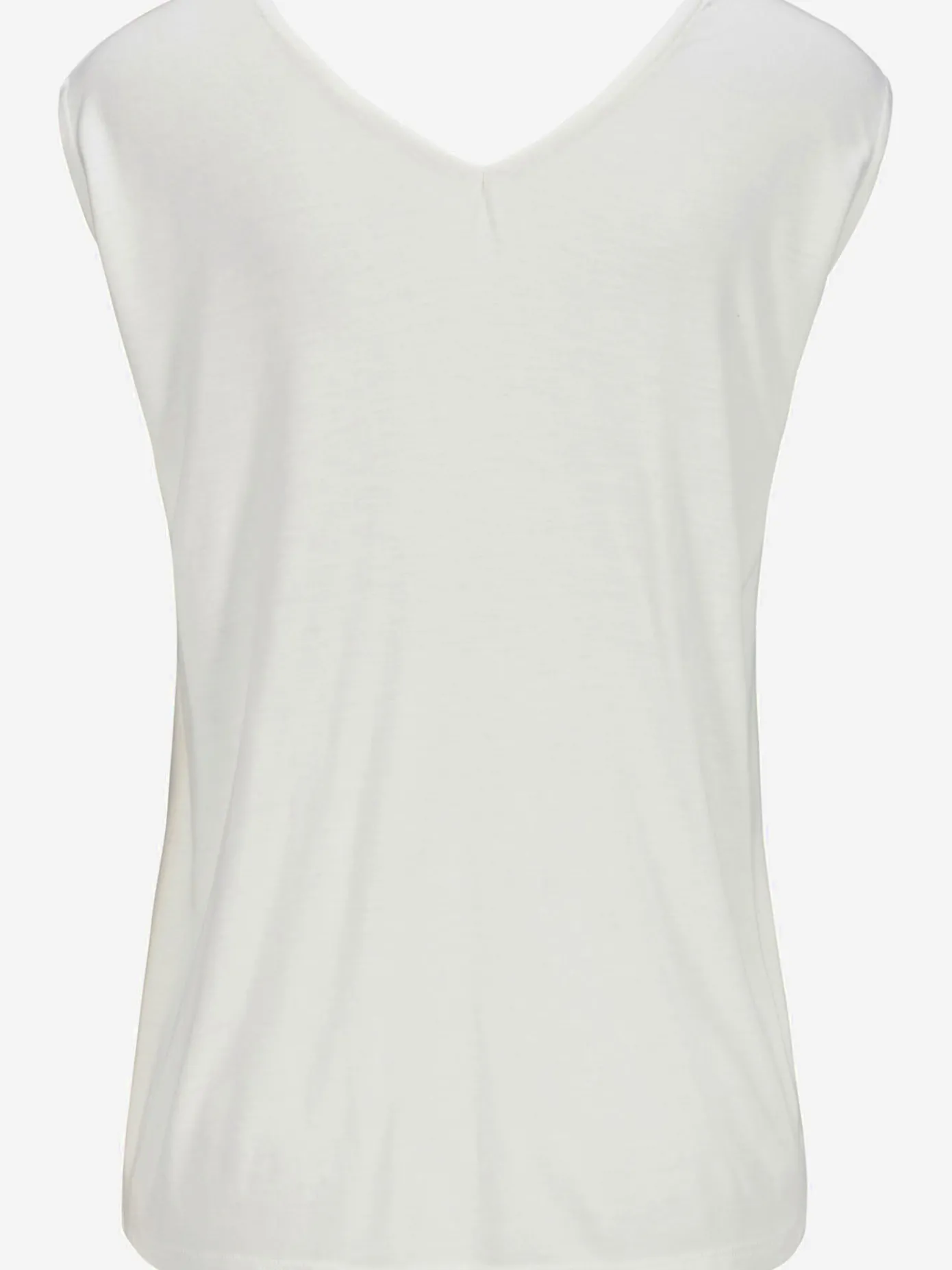 s.Oliver T-Shirts<T-shirt col v avec cordons