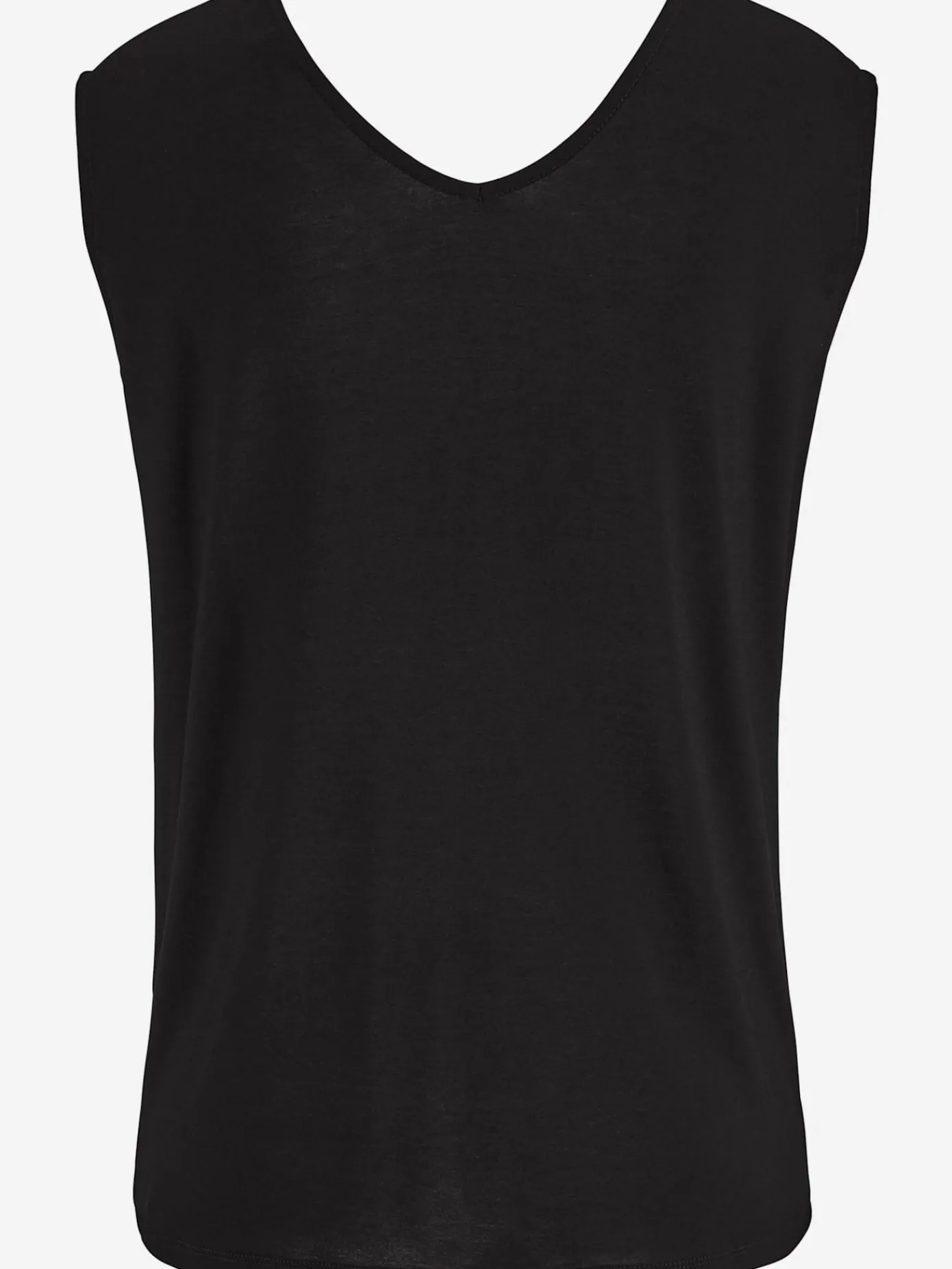 s.Oliver T-Shirts<T-shirt col v avec cordons