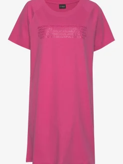 KangaROOS Chemises De Nuit<T-shirt de nuit avec imprimé texte devant