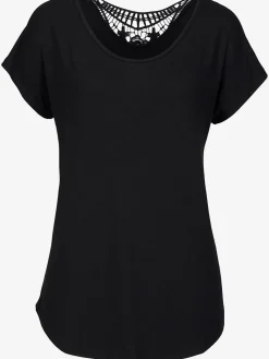 LASCANA T-Shirts<T-shirt de plage encolure ronde