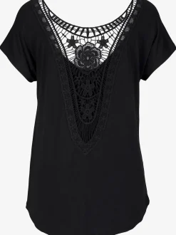 LASCANA T-Shirts<T-shirt de plage encolure ronde