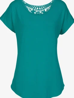 LASCANA T-Shirts<T-shirt de plage encolure ronde