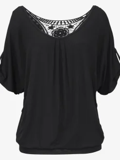 LASCANA T-Shirts<T-shirt de plage joli détail crochet au dos