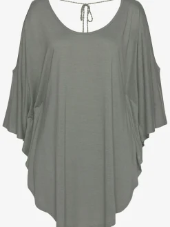 LASCANA T-Shirts<T-shirt de plage large encolure ronde