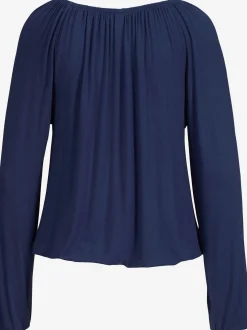 s.Oliver T-Shirts<T-shirt de plage lien à nouer à l'encolure élastiquée