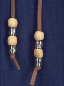 s.Oliver T-Shirts<T-shirt de plage lien à nouer à l'encolure élastiquée