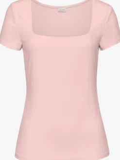 LASCANA T-Shirts<T-shirt doublure devant