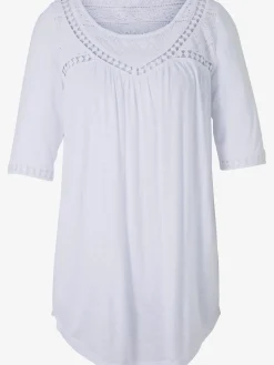 Linea Tesini T-Shirts<T-shirt détails en dentelle tendance