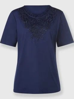 Fair Lady T-Shirts<T-shirt en dentelle 50% modal