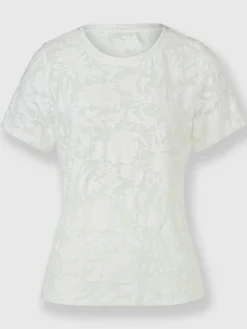 Ashley Brooke T-Shirts<T-shirt en dentelle avec dentelle