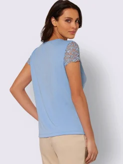 Fair Lady Tenues De Cérémonie|T-Shirts<T-shirt en dentelle empiècement en dentelle