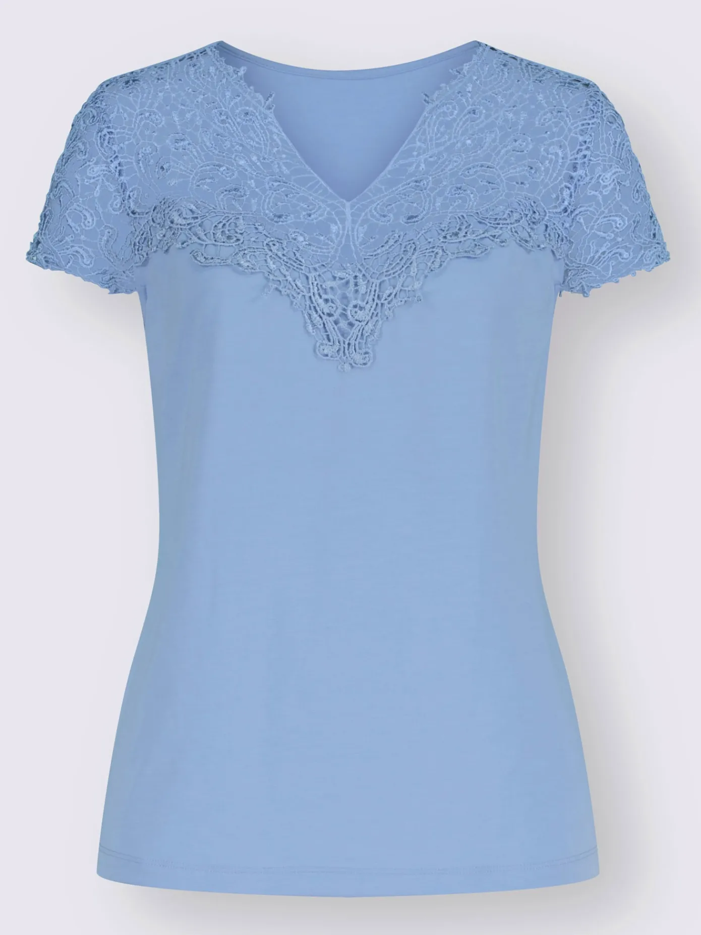 Fair Lady Tenues De Cérémonie|T-Shirts<T-shirt en dentelle empiècement en dentelle