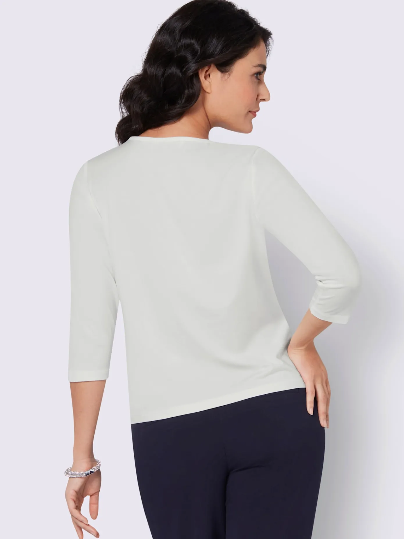 Creation L T-Shirts<T-shirt en dentelle qualité lyocell