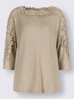 Fair Lady Tenues De Cérémonie|T-Shirts<T-shirt en dentelle viscose