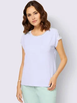 Creation L T-Shirts<T-shirt en dentelle viscose