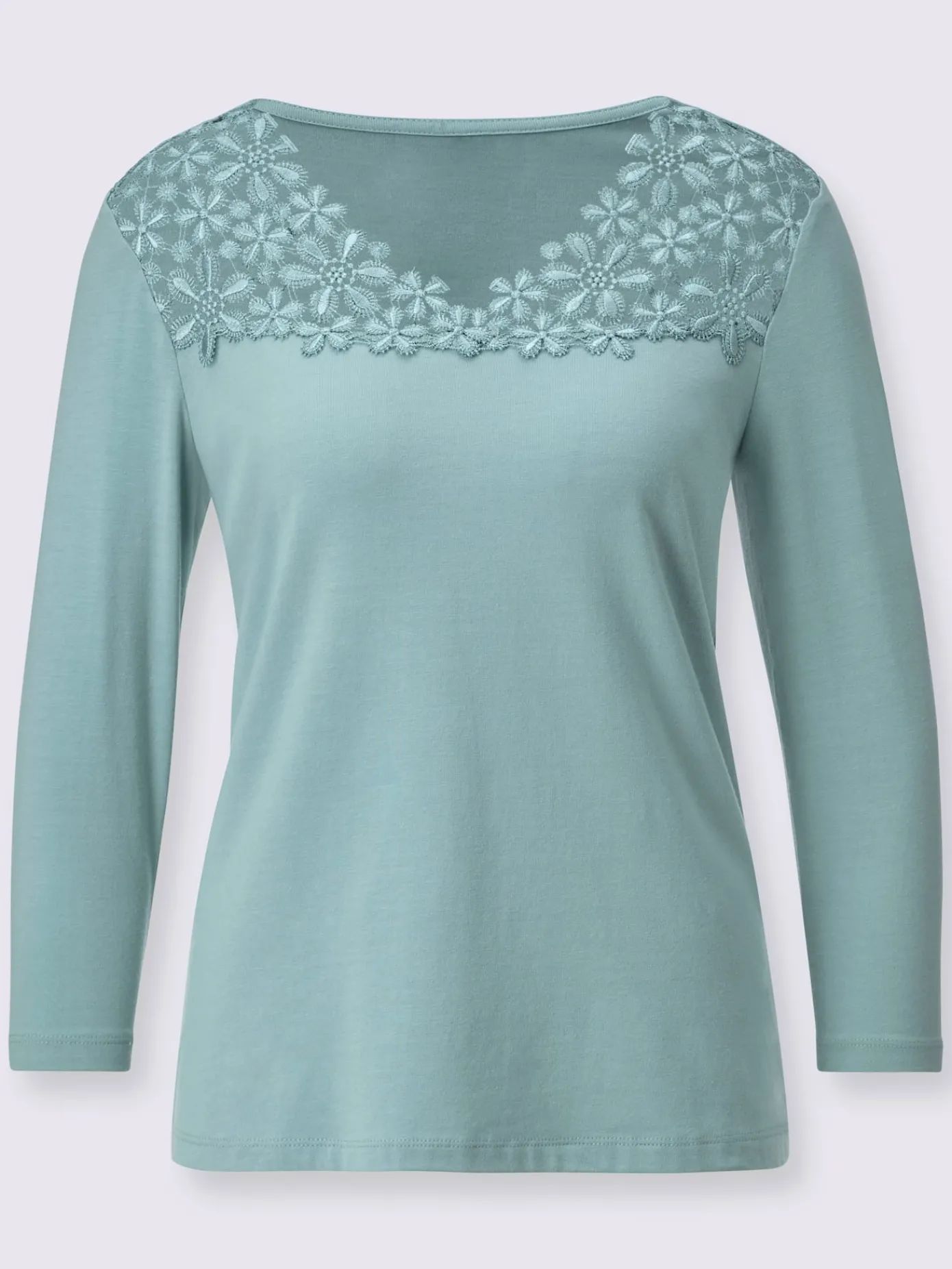 Creation L T-Shirts<T-shirt en v 48% modal