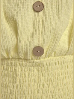 LASCANA T-Shirts<T-shirt en v fausse patte de boutonnage devant