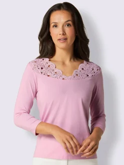 CREATION L PREMIUM T-Shirts<T-shirt en v ultra-doux avec modal