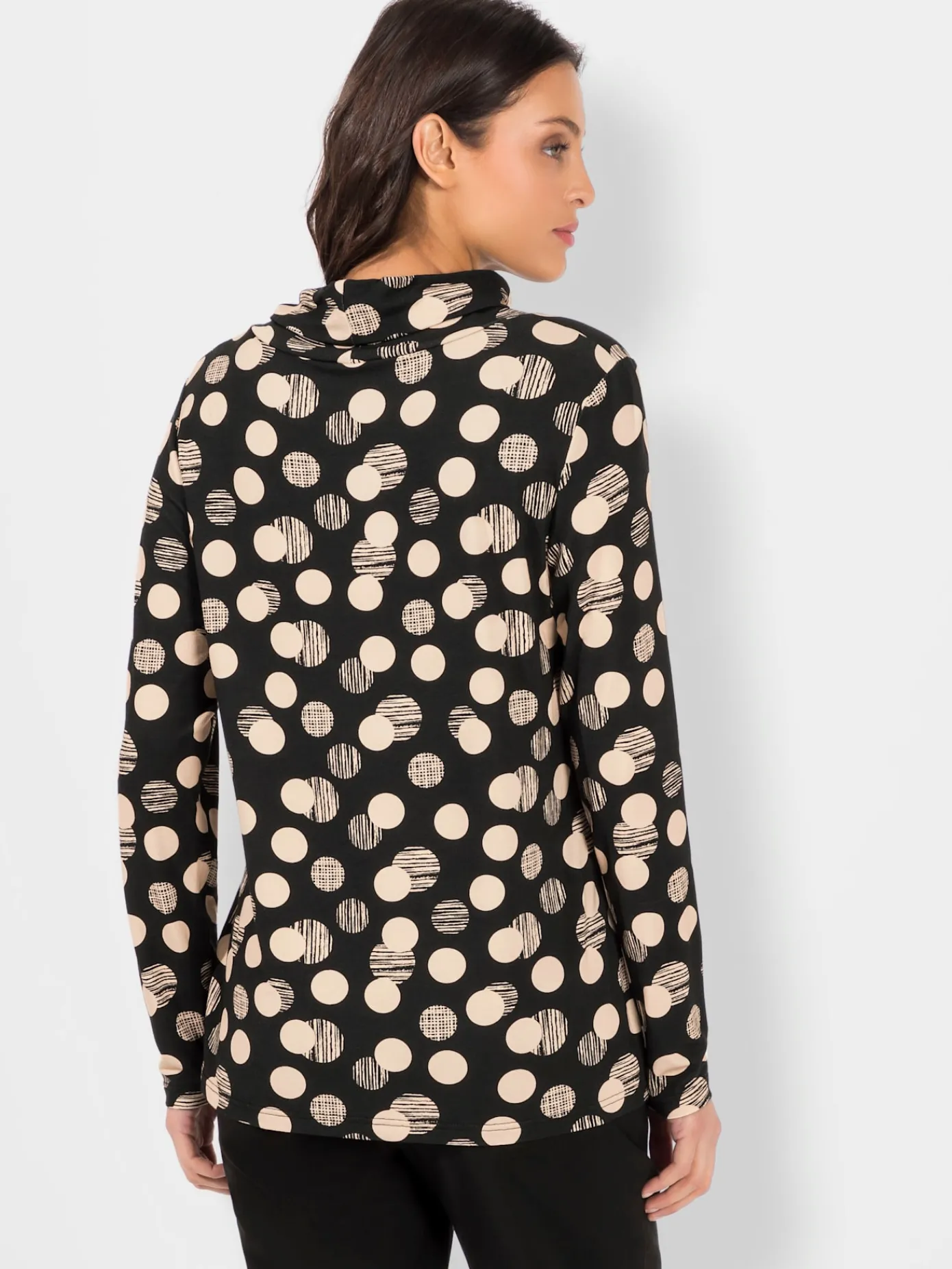 Fair Lady Tenues De Cérémonie|T-Shirts<T-shirt en viscose à poids col roulé manches longues